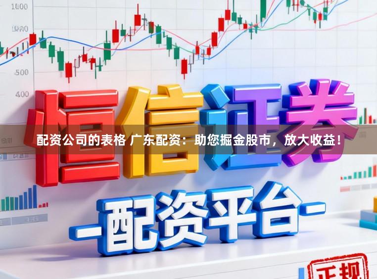 配资公司的表格 广东配资：助您掘金股市，放大收益！