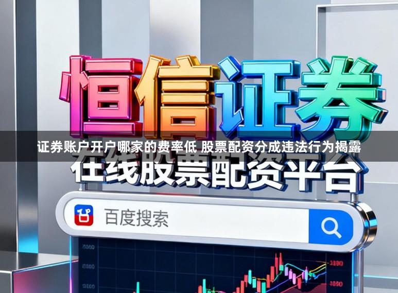 证券账户开户哪家的费率低 股票配资分成违法行为揭露